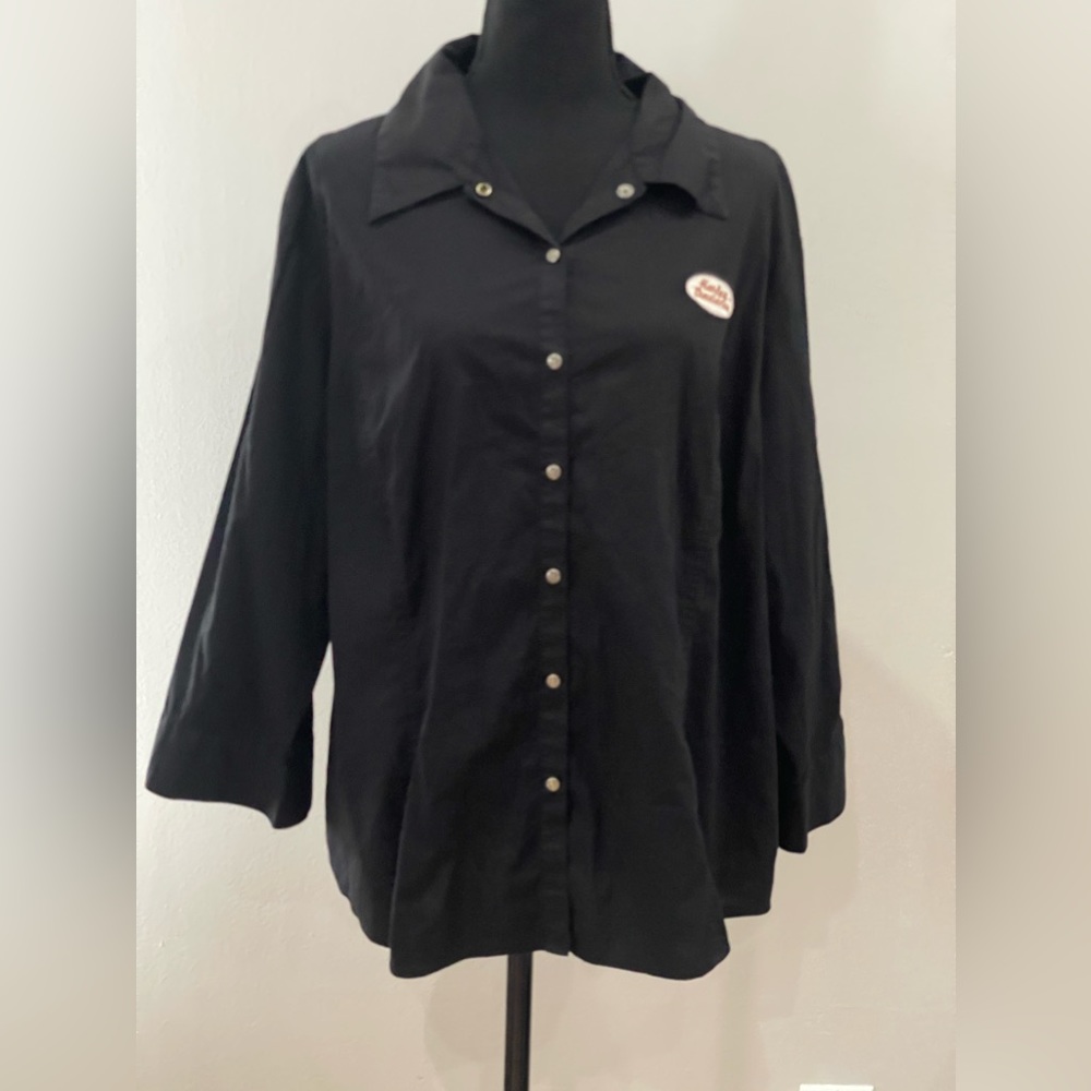 Harley-Davidson Black Button-Down Shirt